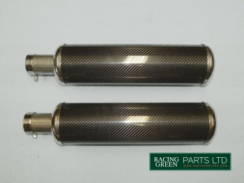 TVR S0376 CCL - Silencer end cans